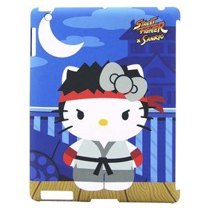 Apple iPad 2 iPad 3 Case Cover Street Fighter X Sanrio Hello Kitty Ryu